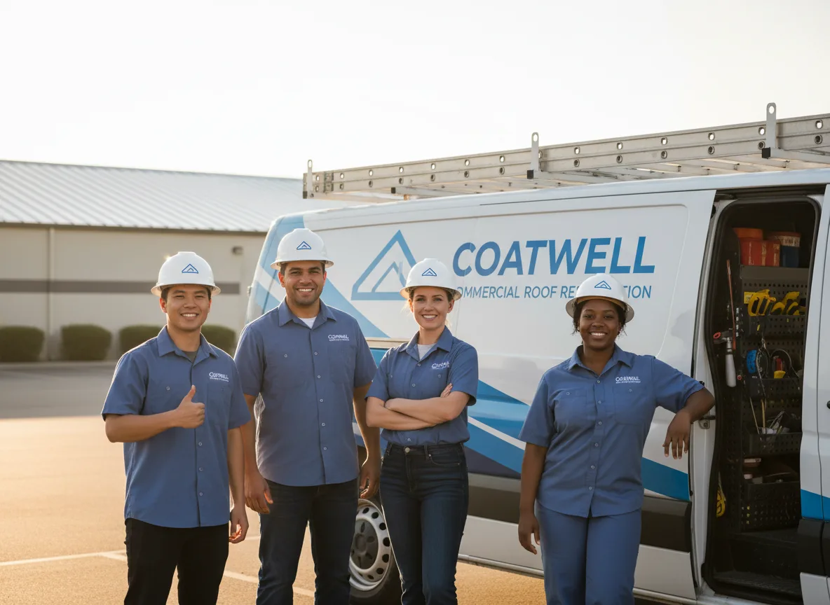 Commercial roof coating company in Wixom, MI